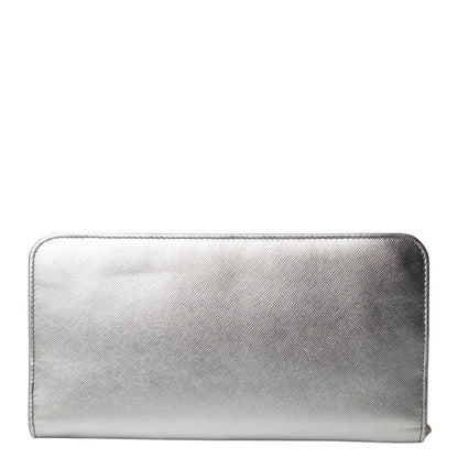 Prada Lux Continental Zip Around Wallet