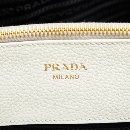 Prada Medium Vitello Daino Satchel (SHG-0WATI3)