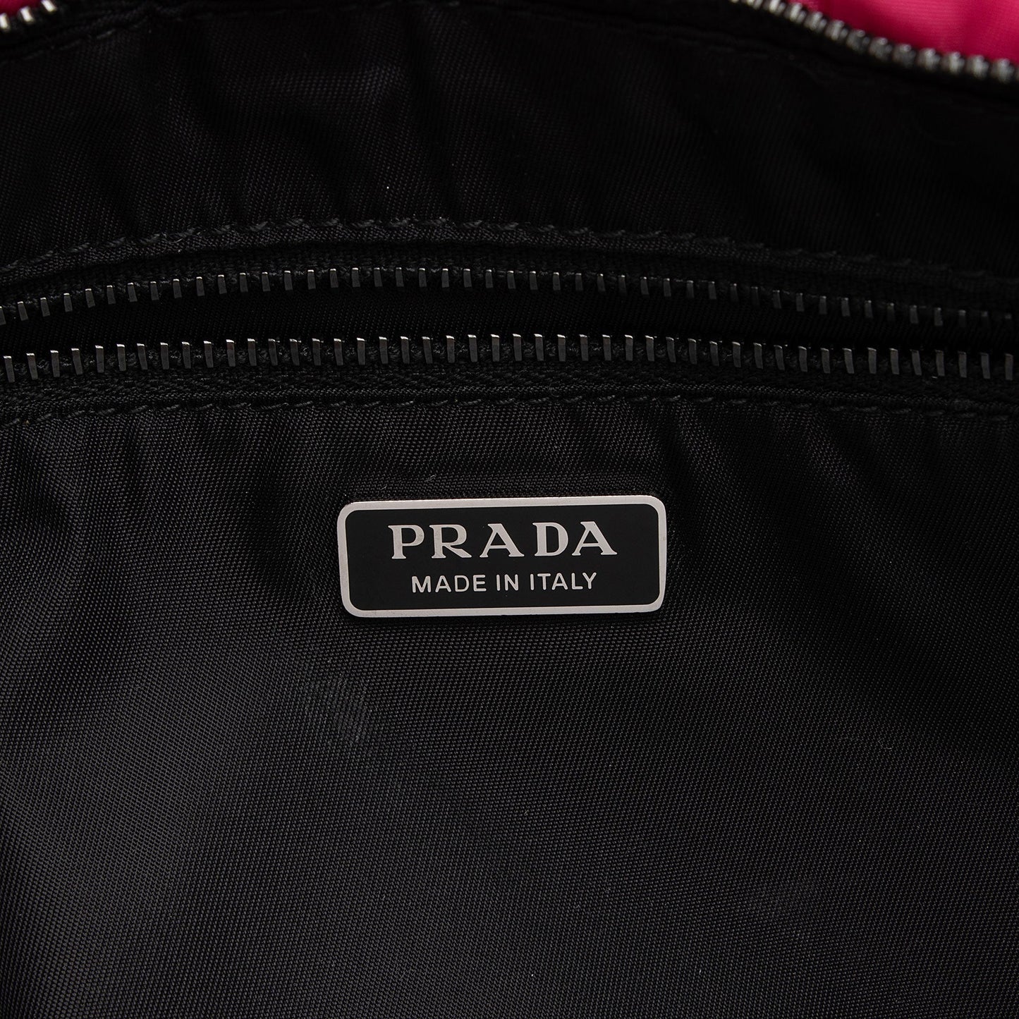 Prada Padded Nylon Large Chain Clutch (SHF-dHics9)