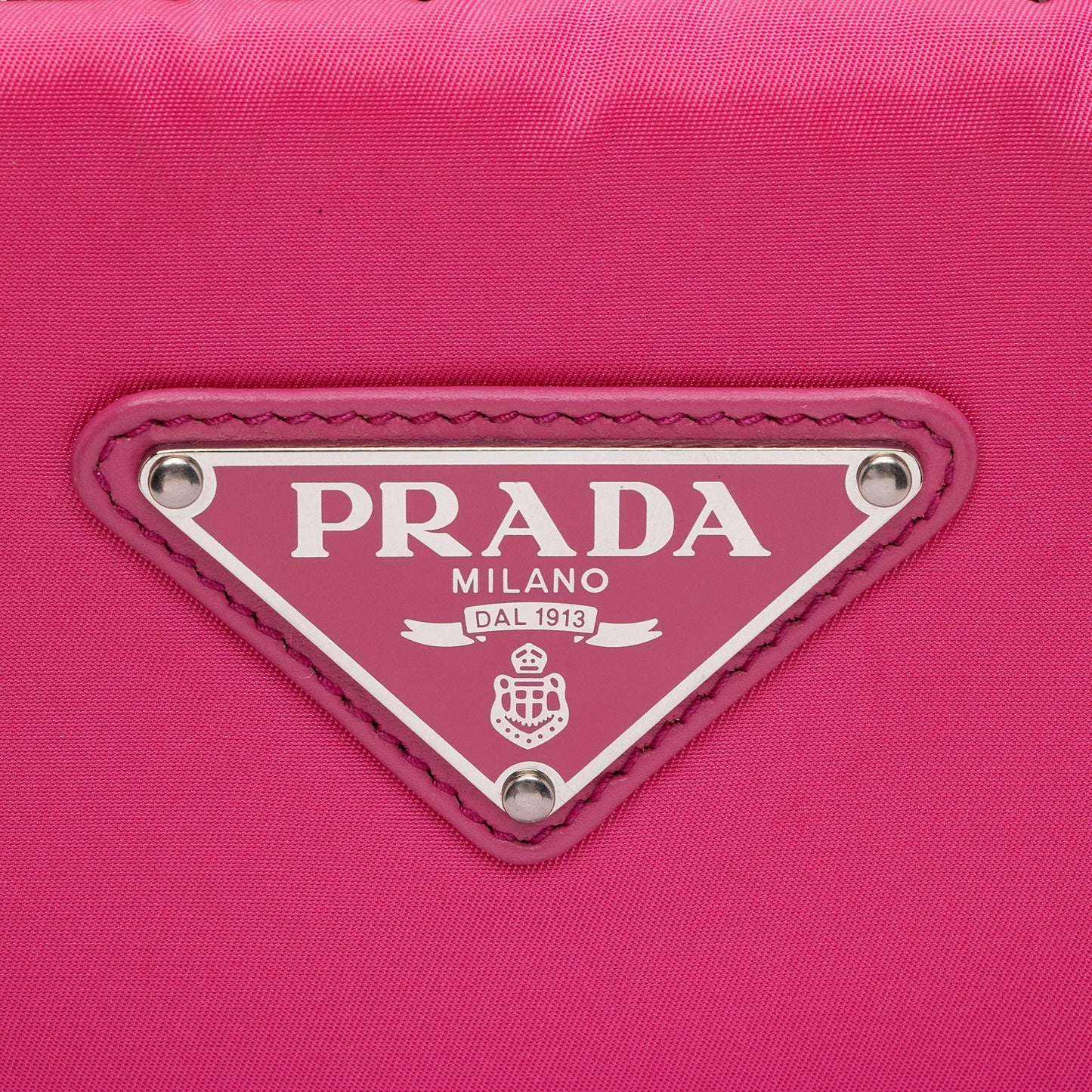 Prada Padded Nylon Large Chain Clutch (SHF-dHics9)