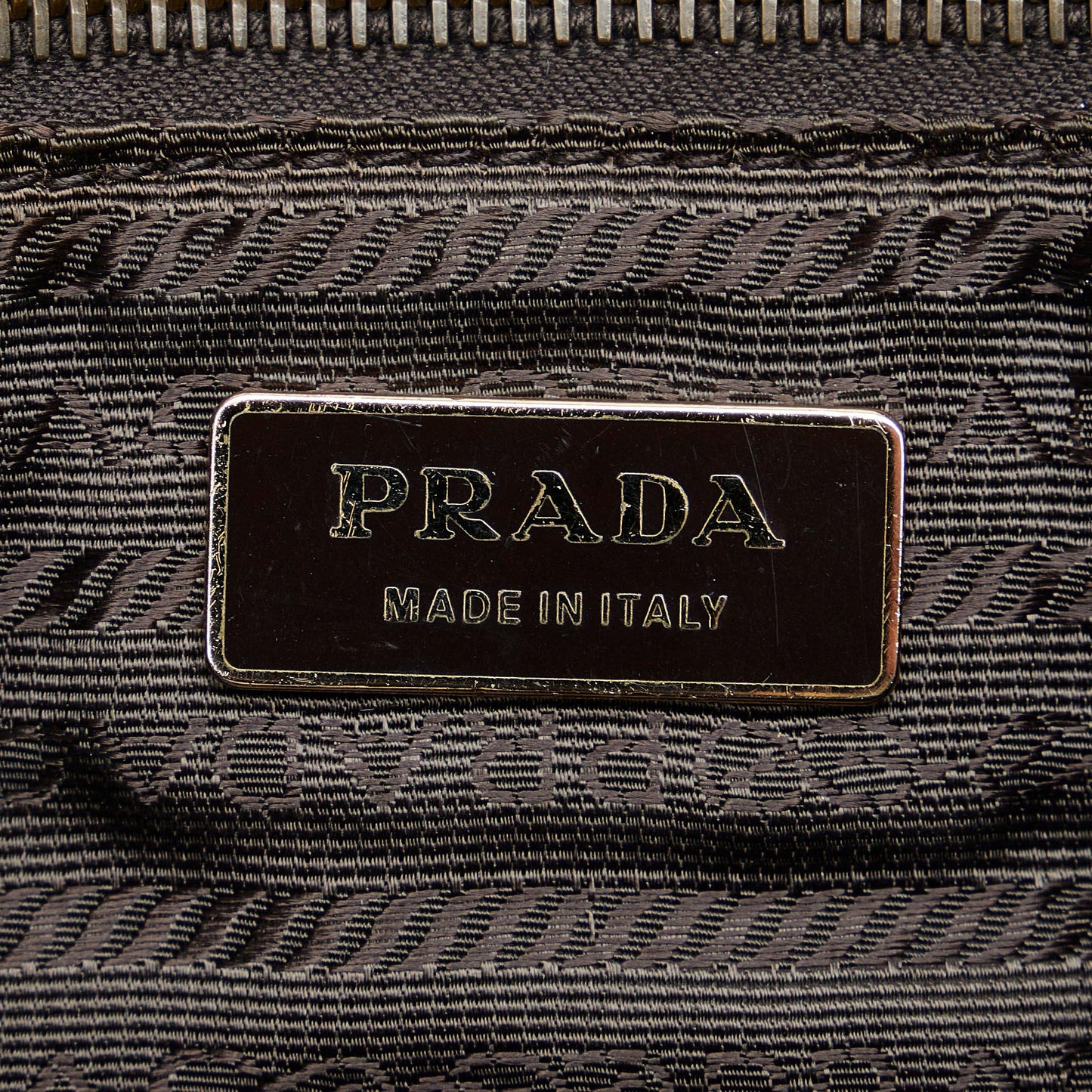 Prada Printed Canvas and Leather Tote (SHG-wQpxP9)