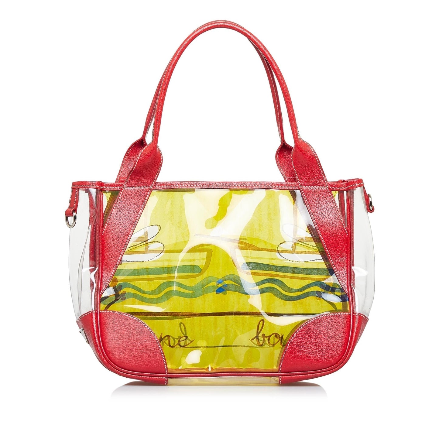 Prada Printed Vinyl Tote Bag (SHG-ICDkWh)