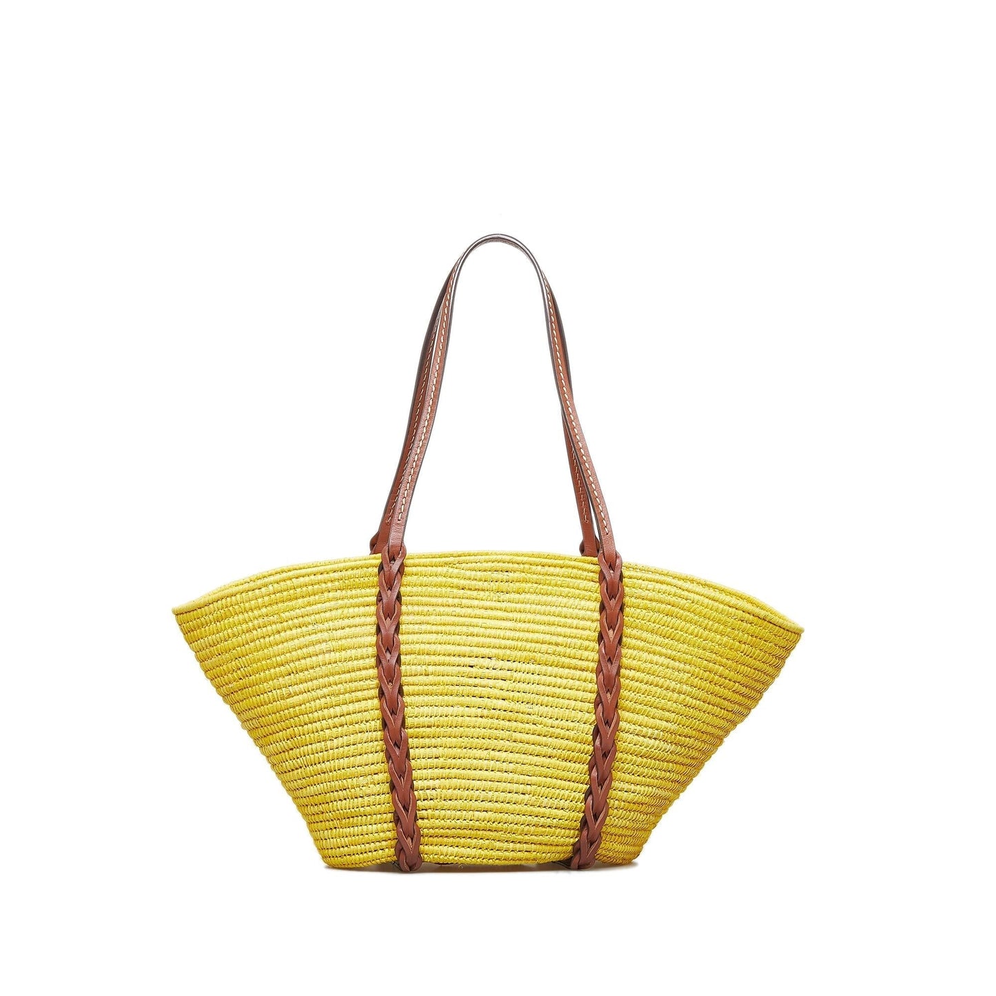 Prada Raffia Basket Tote (SHG-HIhwhS)