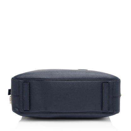Prada Saffiano Borsa Da Viaggio Travel Briefcase (SHF-KwCbKA)