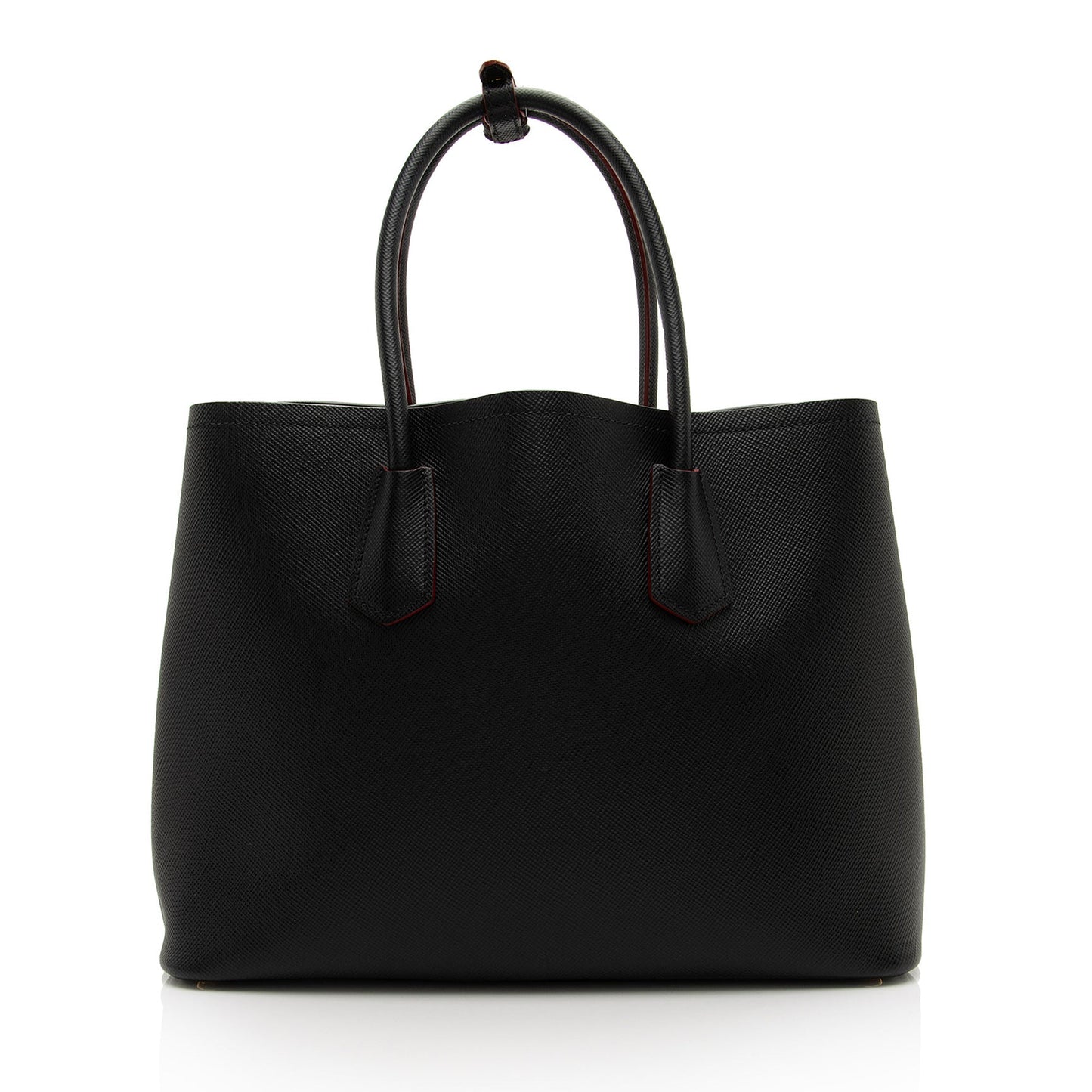 Prada Saffiano Cuir Double Handle Medium Tote (SHF-Tsd30d)