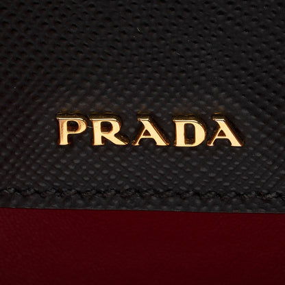 Prada Saffiano Cuir Double Handle Medium Tote (SHF-Tsd30d)