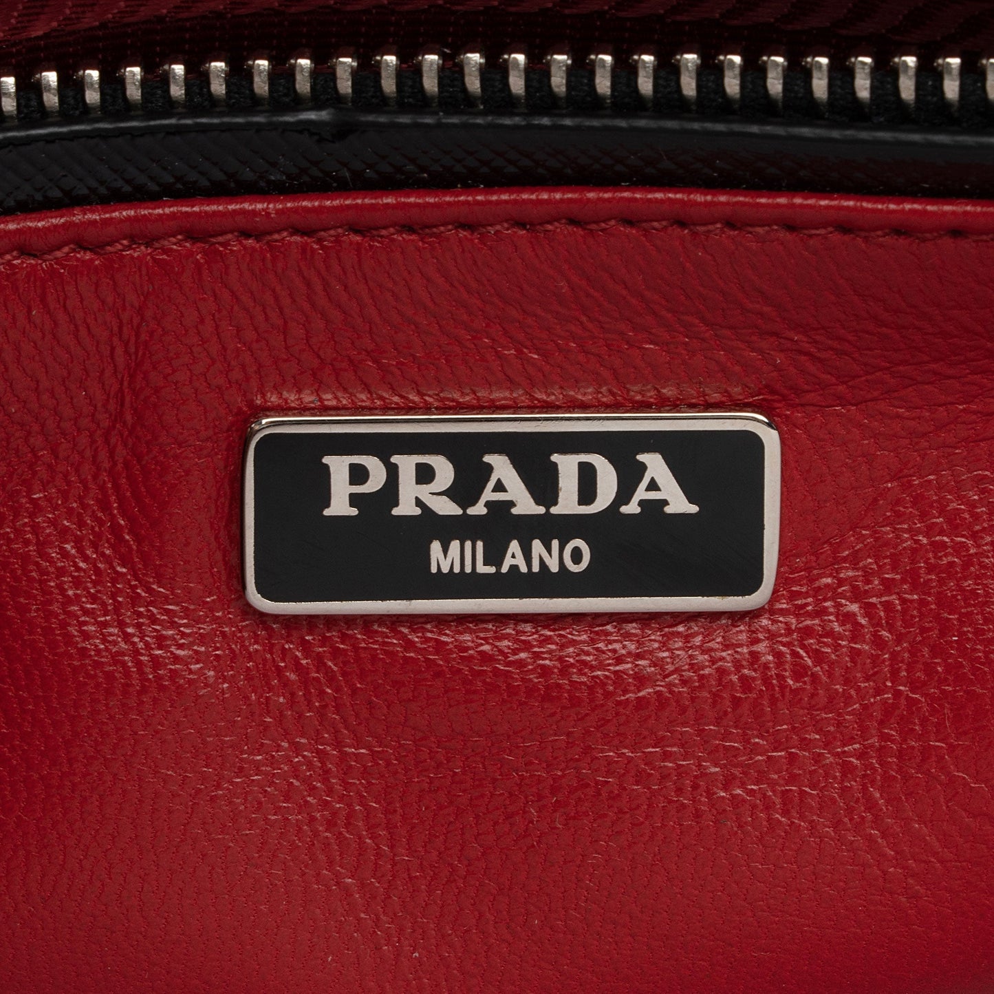 Prada Saffiano Cuir Leather Twin Mini Tote (SHF-7tT75x)