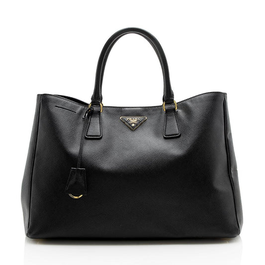 Prada Saffiano Leather Gardeners Tote (SHF-12813)