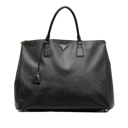 Prada Saffiano Lux Galleria Double Zip Tote (SHG-eRftwn)