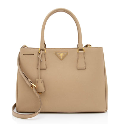 Prada Saffiano Lux Galleria Medium Tote (SHF-eTahm9)