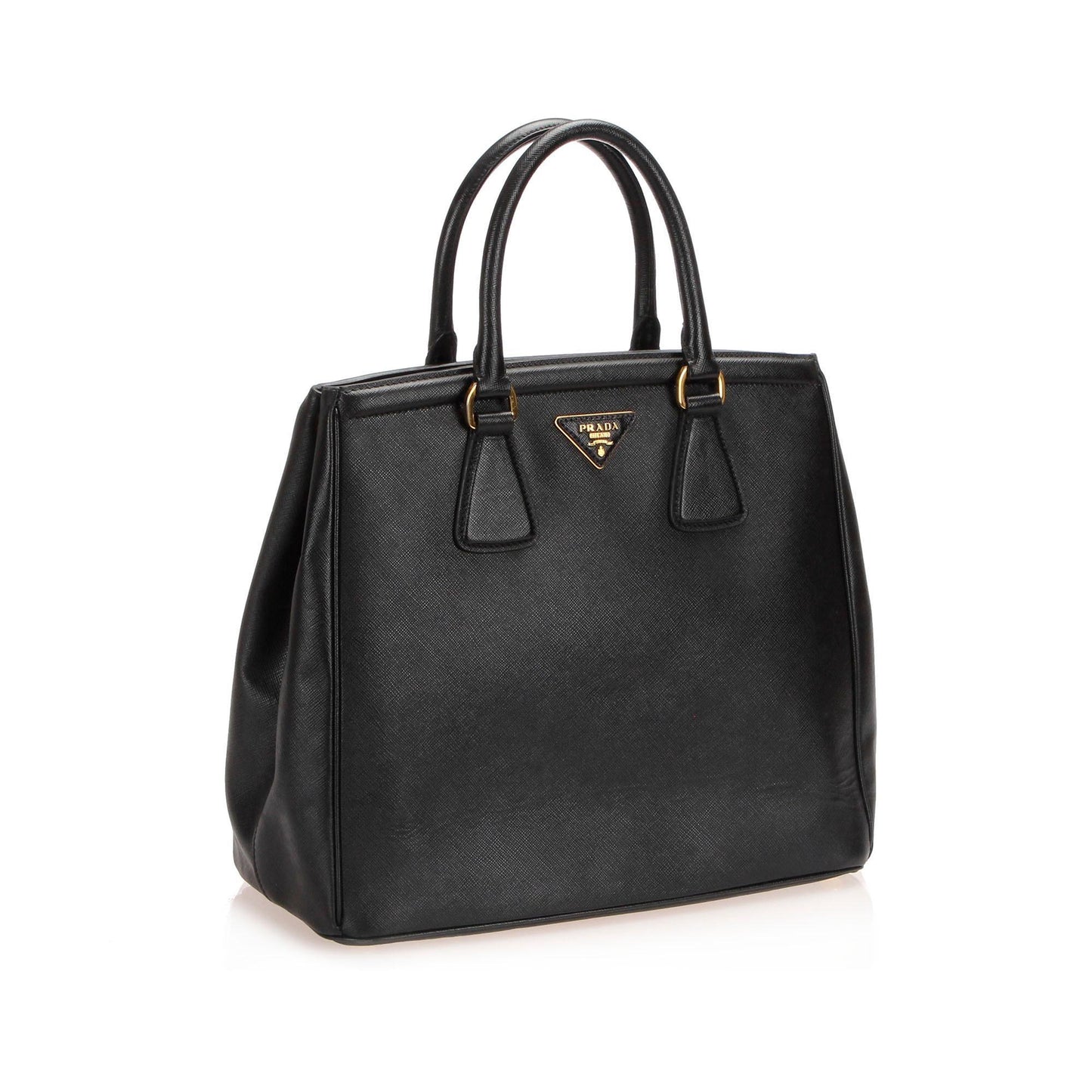 Prada Saffiano Leather Parabole Tote  (SHG-13711)