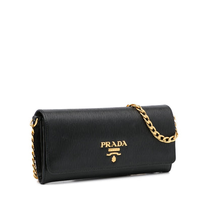 Prada Saffiano Wallet On Chain (SHG-h4BuJp)