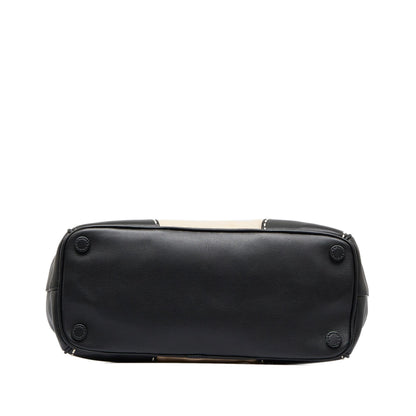 Prada Small City Calf Hand Stitched Galleria Double Zip (SHG-8e9XNd)