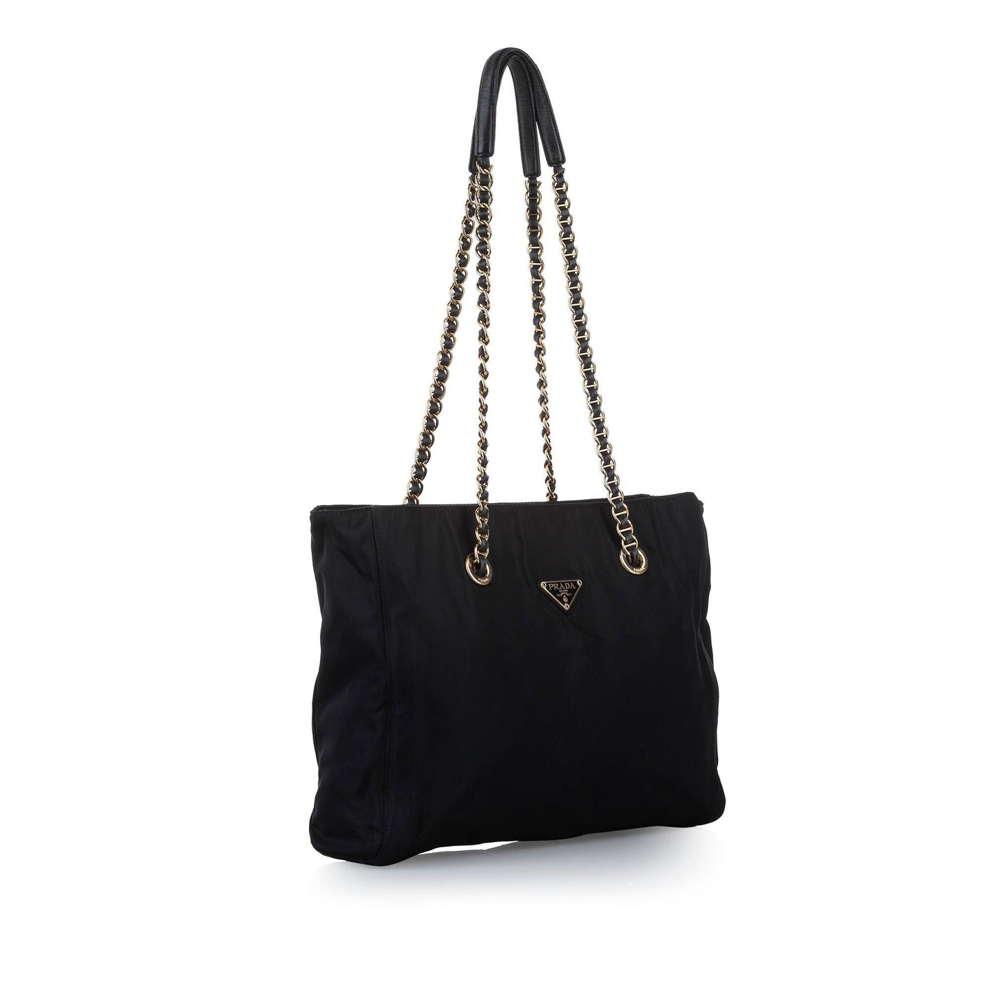 Prada Tessuto Chain Tote Bag (SHG-15800)