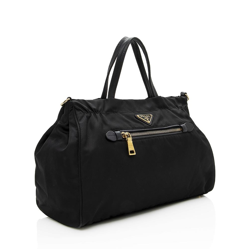 Prada Tessuto Front Pocket Tote (SHF-14058)