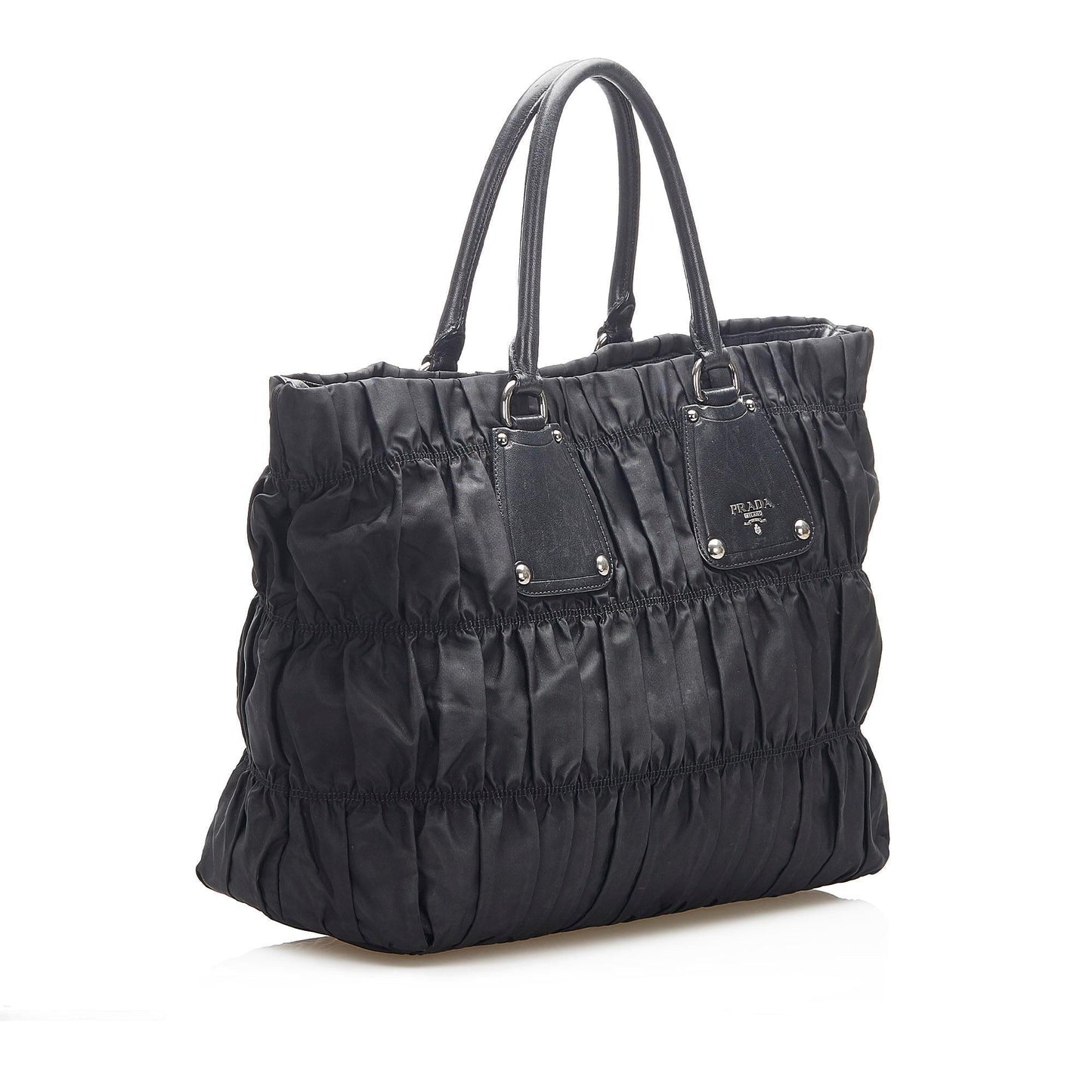 Prada Tessuto Gaufre Nylon Tote Bag (SHG-16794)