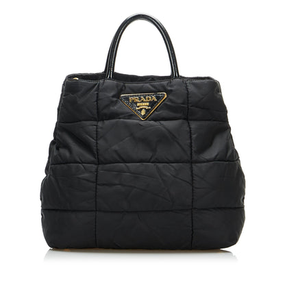 Prada Tessuto Impuntu Tote Bag (SHG-eCeaGs)