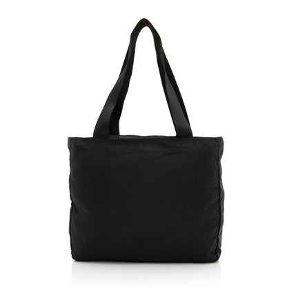 Prada Tessuto Medium Zip Top Tote (SHF-dPvTFu)