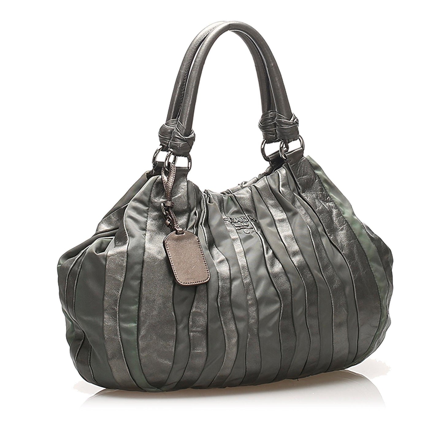 Prada Tessuto Nappa Waves Tote Bag (SHG-11625)