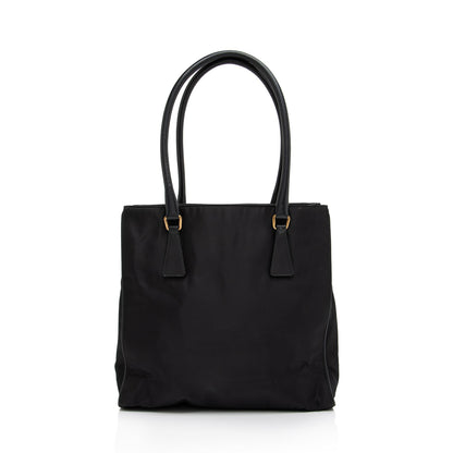 Prada Tessuto Small North South Tote (SHF-16QE0Q)