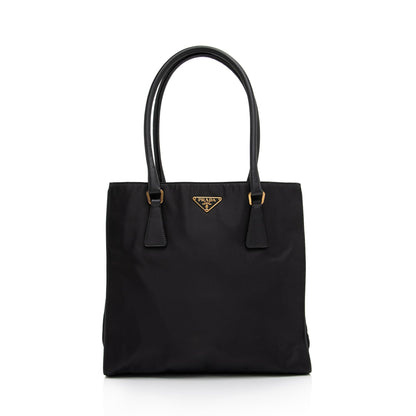 Prada Tessuto Small North South Tote (SHF-16QE0Q)