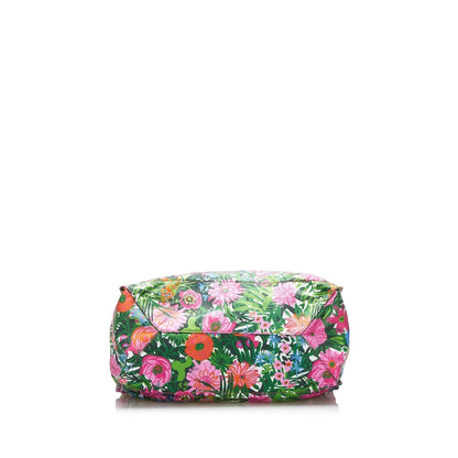 Prada Tessuto Stampato Floral Tote (SHG-Cplf3X)