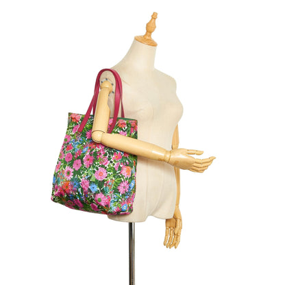 Prada Tessuto Stampato Floral Tote (SHG-Cplf3X)