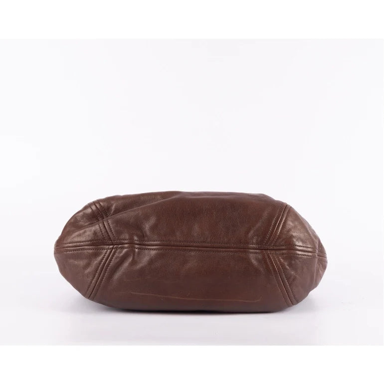 Prada Vitello Daino Bruciato Hobo Bag