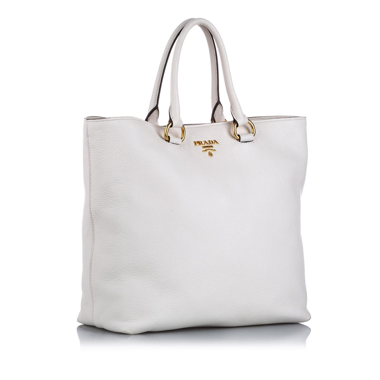 Prada Vitello Daino Tote  (SHG-14611)