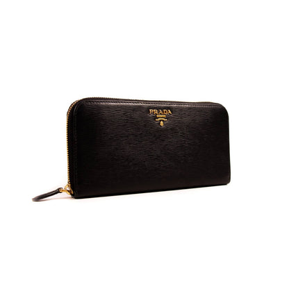 Prada Saffiano Continental Wallet