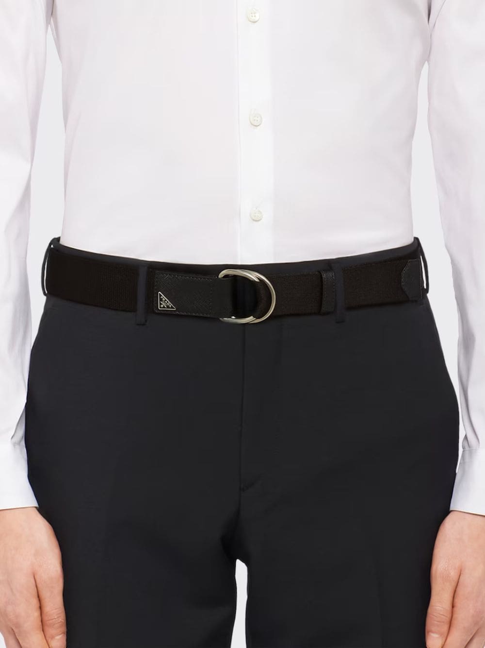 Black Woven Re-Nylon Belt