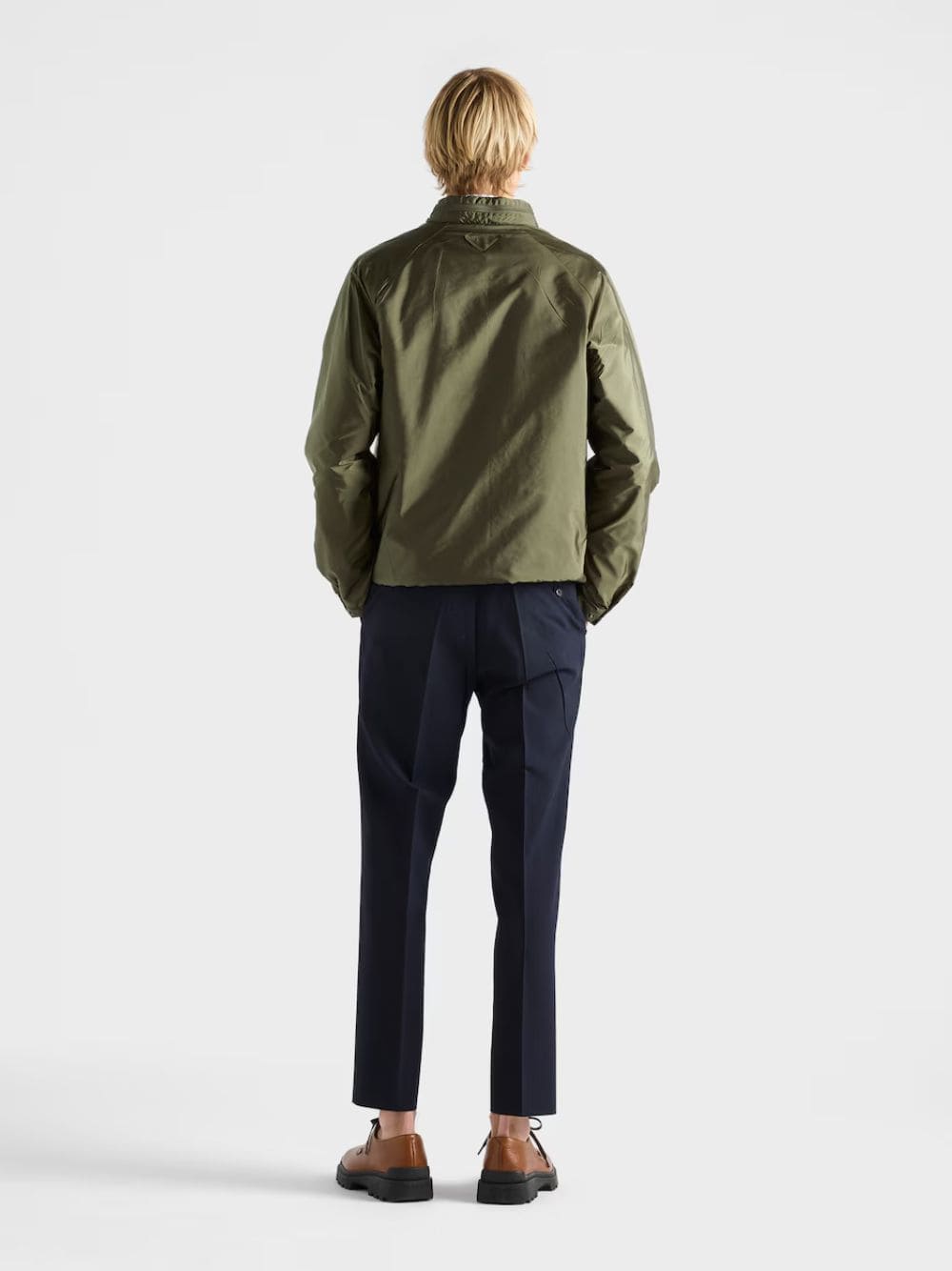 Military Green Re-Nylon Jacket