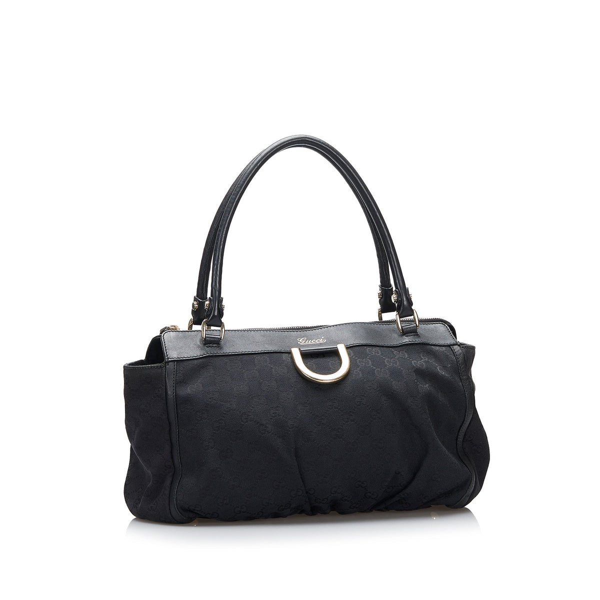 Gucci GG Canvas Abbey D-Ring Shoulder Bag