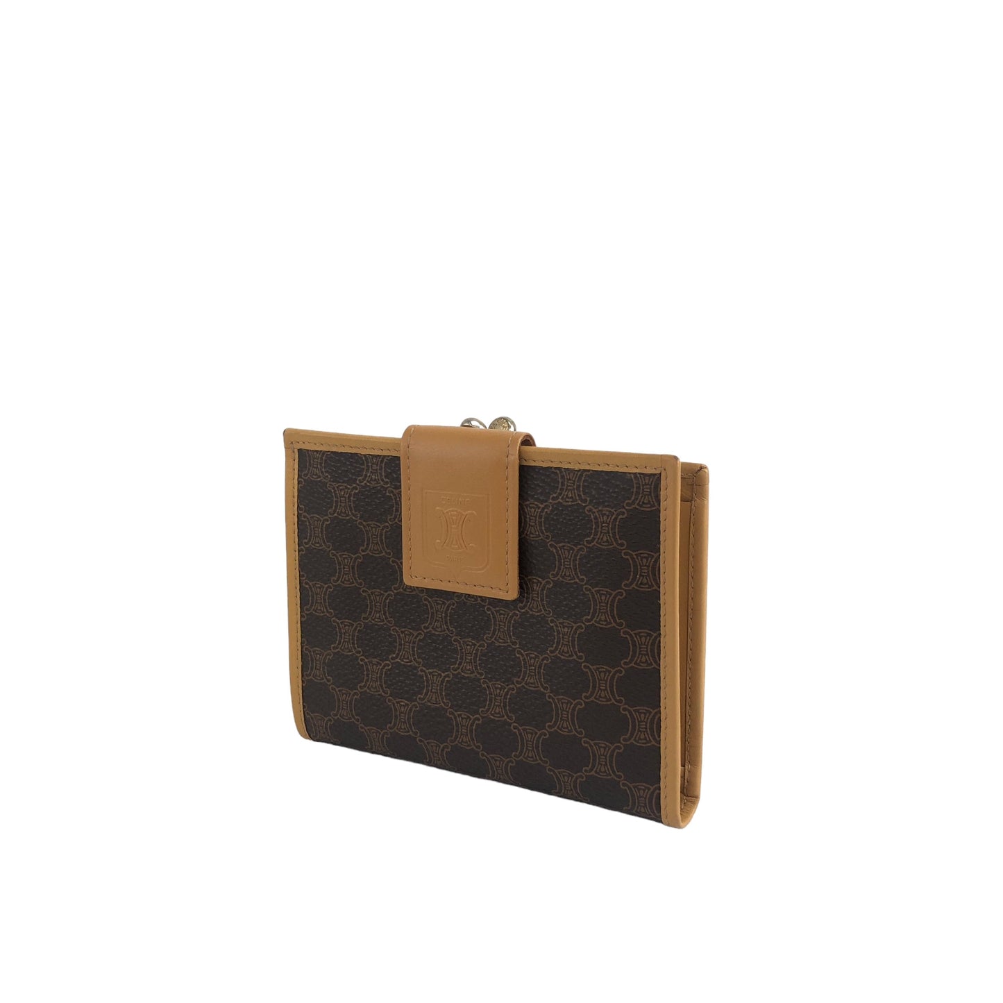CELINE  Folded Wallet Brown Vintage hwtzph