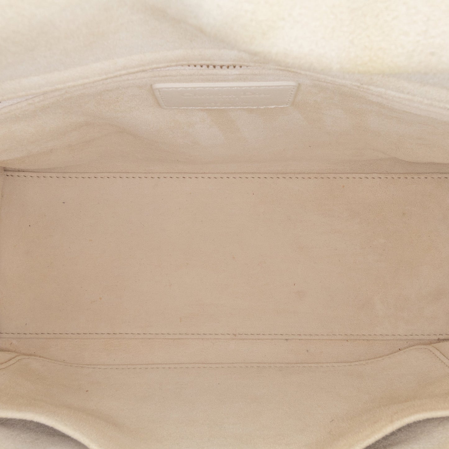 Medium Ultra Matte Calfskin Cannage Lady Dior