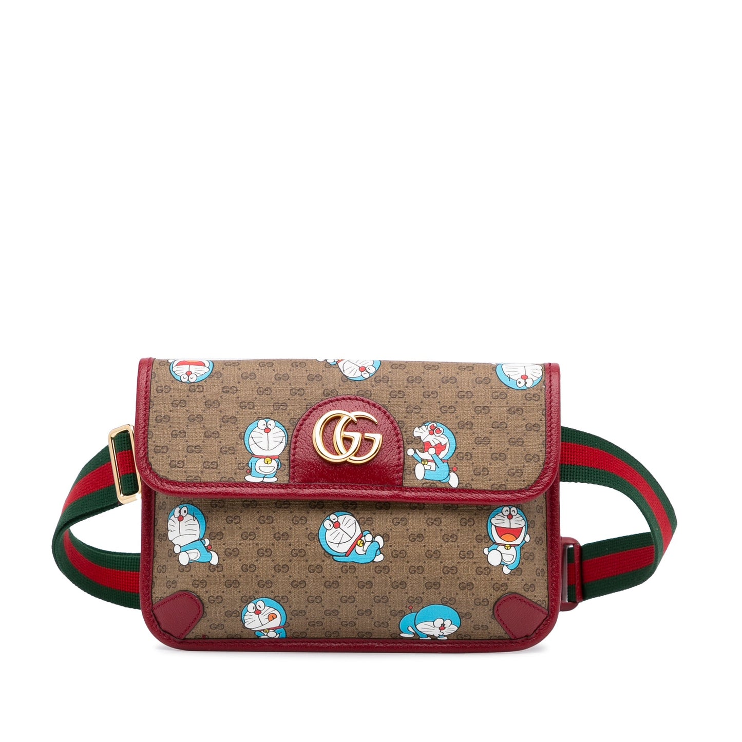 Gucci X Doraemon Brown GG Supreme Canvas Limited Edition