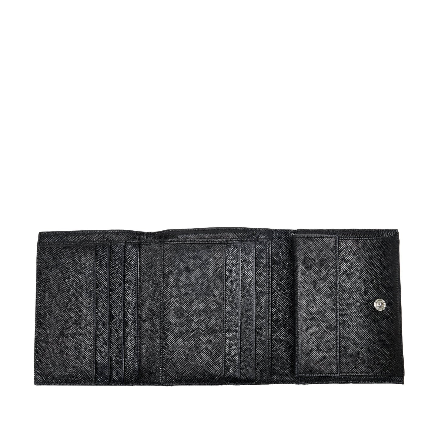 Prada Tessuto Trifold Wallet Small Wallets