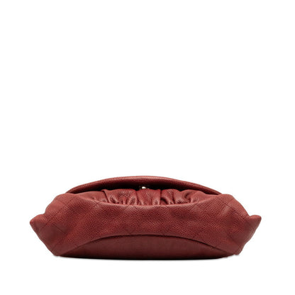 CC Caviar Half Moon Chain Bag - '10s