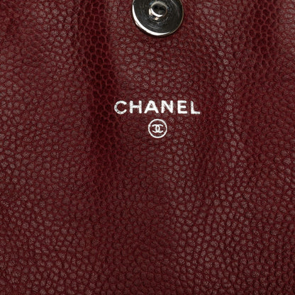 CC Caviar Half Moon Chain Bag - '10s