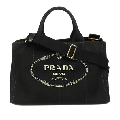 Prada Canapa Logo Satchel