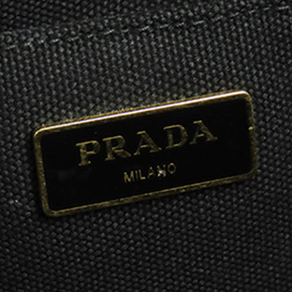 Prada Canapa Logo Satchel