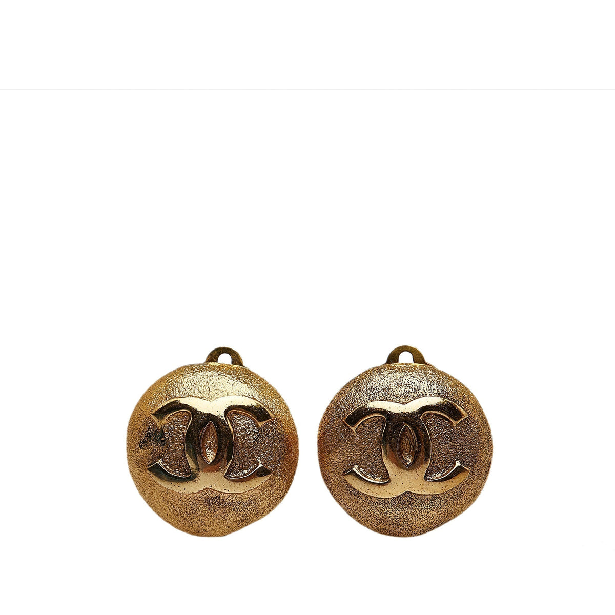 Chanel CC Clip-on Earrings Costume Earrings