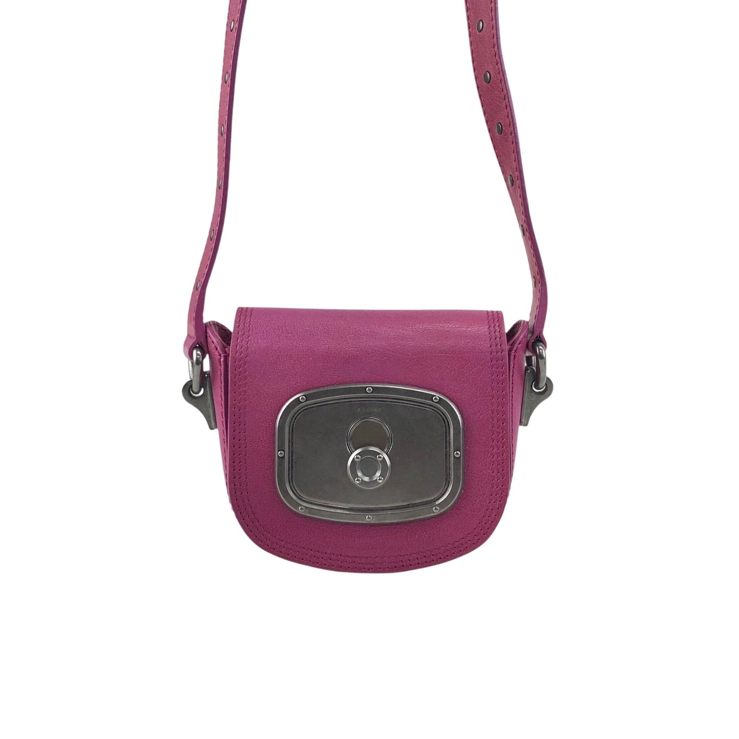 CELINE Stud Small Shoulder bag Pink Vintage hvizvp