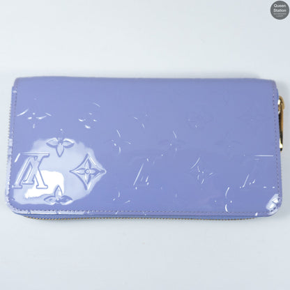 Louis-vuitton Zippy Wallet Purple Vernis Leather