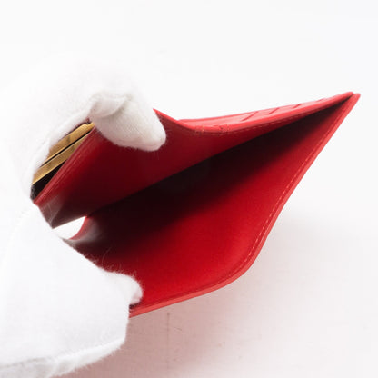 Louis-vuitton Viennois Wallet Vernis Red