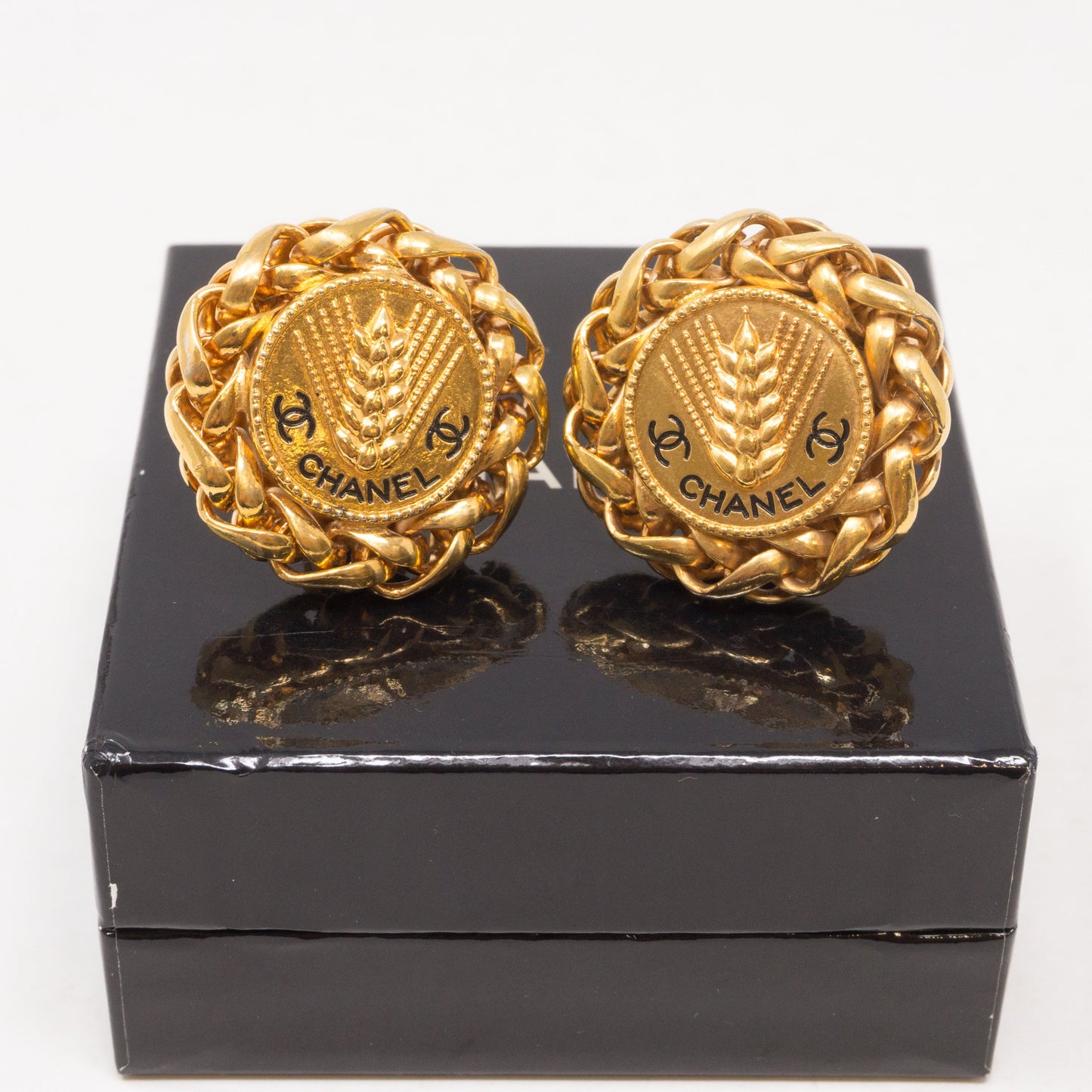 Wheat CC Earrings