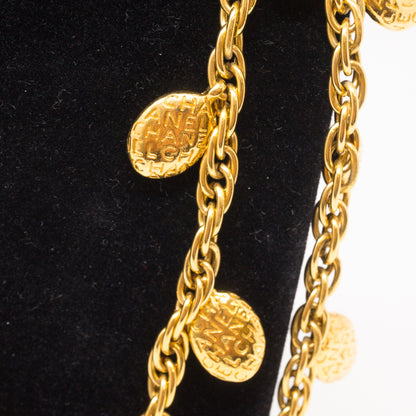 Chanel Logo Chain Sautoir