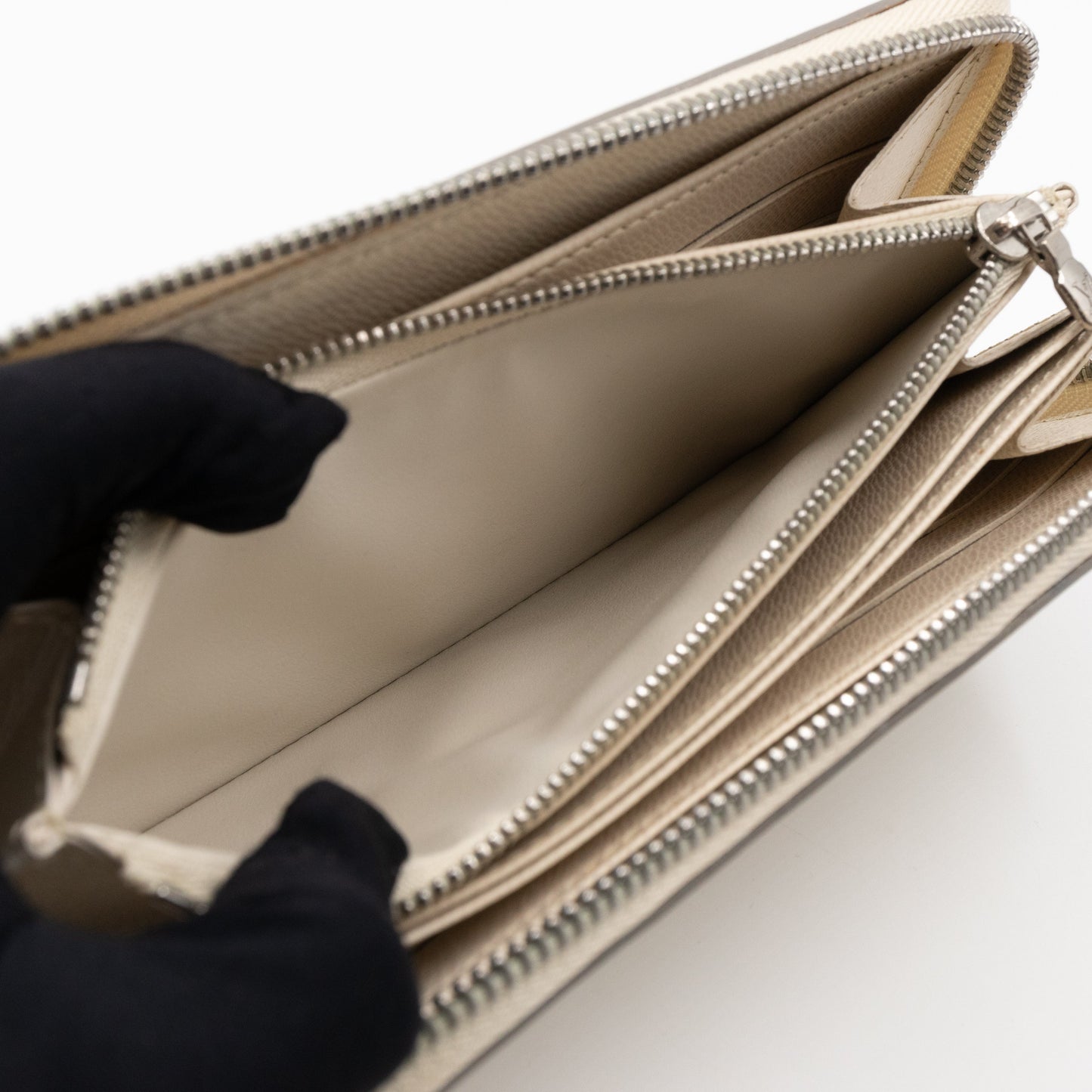 Louis-vuitton Zippy Wallet Ivory Epi Leather