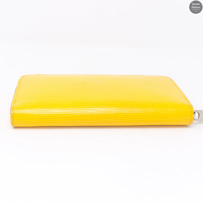 Louis-vuitton Zippy Yellow Epi Leather Wallet