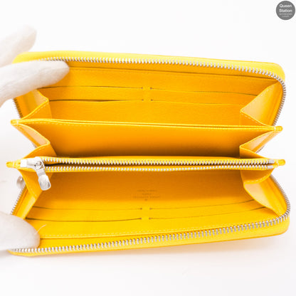 Louis-vuitton Zippy Yellow Epi Leather Wallet